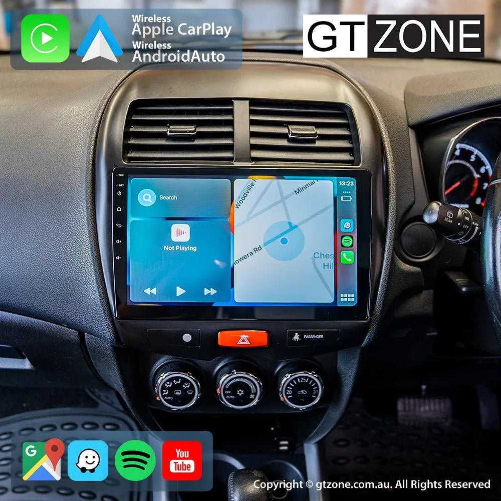 Mitsubishi ASX Head Unit Upgrade Kit (2010-2019) - 10inch Wireless Apple Carplay & Android Auto