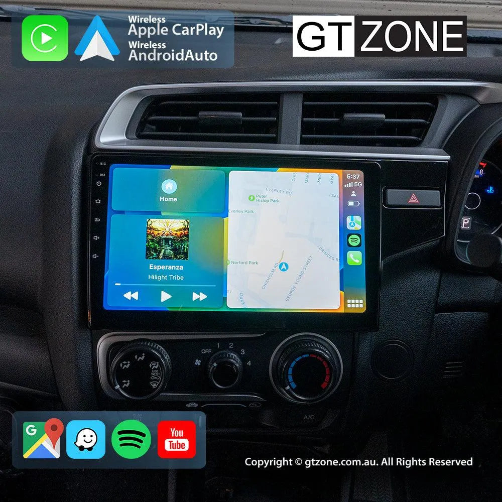 Honda Jazz Head Unit Upgrade Kit (2001-Present) - 9inch Wireless Multitouch Smartscreen with Apple Carplay Android Auto