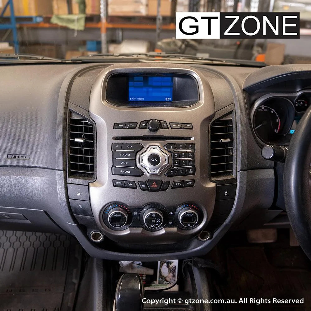 Ford Ranger PX Head Unit Upgrade Kit (2012-2015) - 9inch Touchscreen with Wireless Apple Carplay & Android Auto