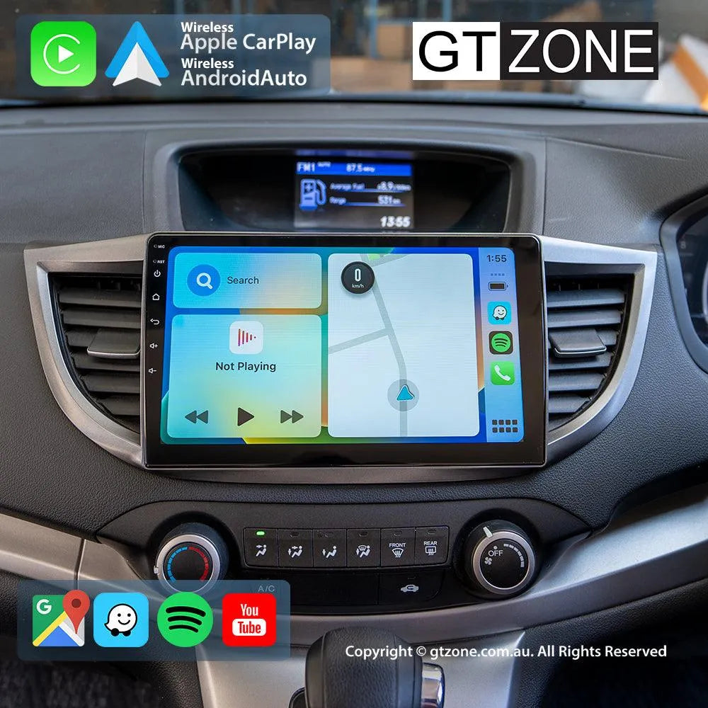 Honda CRV Head Unit Upgrade Kit (2007-2011) - 9inch Wireless Apple Carplay & Android Auto