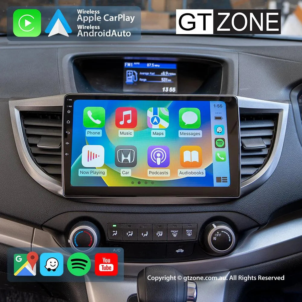 Honda CRV Head Unit Upgrade Kit (2007-2011) - 9inch Wireless Apple Carplay & Android Auto