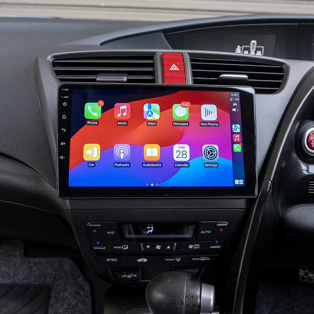 Honda Civic Hatchback Head Unit Upgrade Kit (2016-2021) - 9inch Wireless Apple Carplay Android Auto