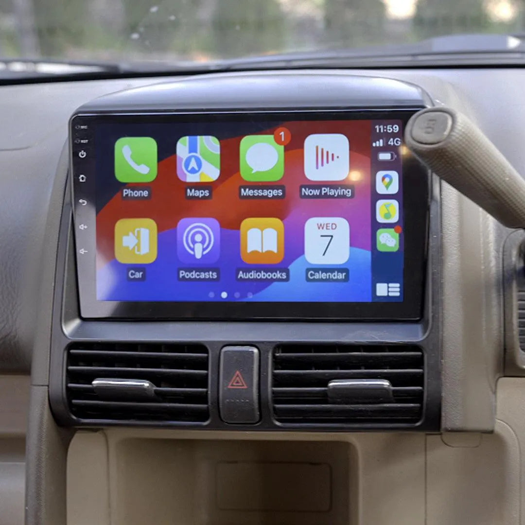 Honda CRV Head Unit Upgrade Kit (2001-2007) - 9inch Wireless Apple Carplay & Android Auto