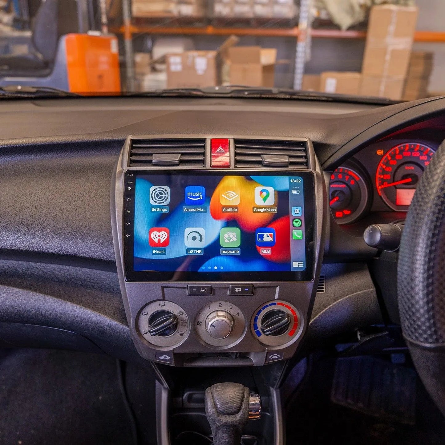 Honda City Head Unit Upgrade Kit (2014-2018) - 10inch Wireless Multitouch Smartscreen with Apple Carplay Android Auto