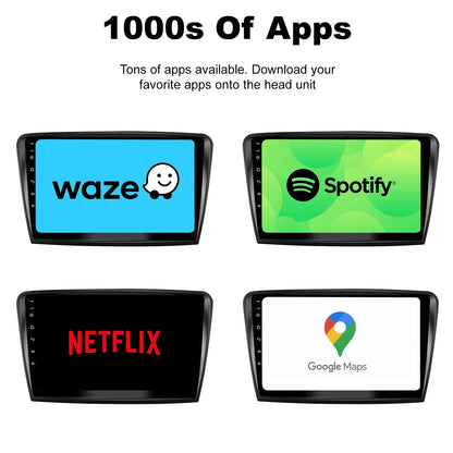 Honda Civic Sedan Head Unit Upgrade Kit (2006-2011) - 10inch Wireless Apple Carplay Android Auto