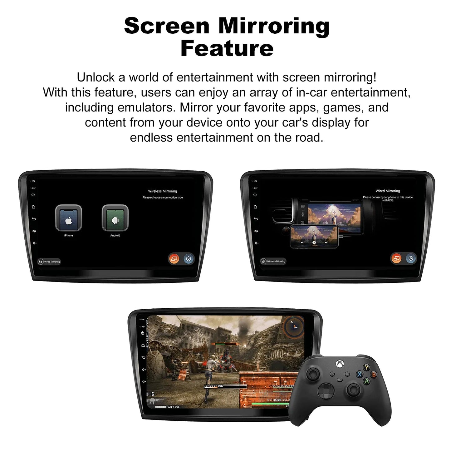 Honda Accord Head Unit Upgrade Kit (2003-2007) -10inch Wireless Multitouch Smartscreen With Apple Carplay Android Auto