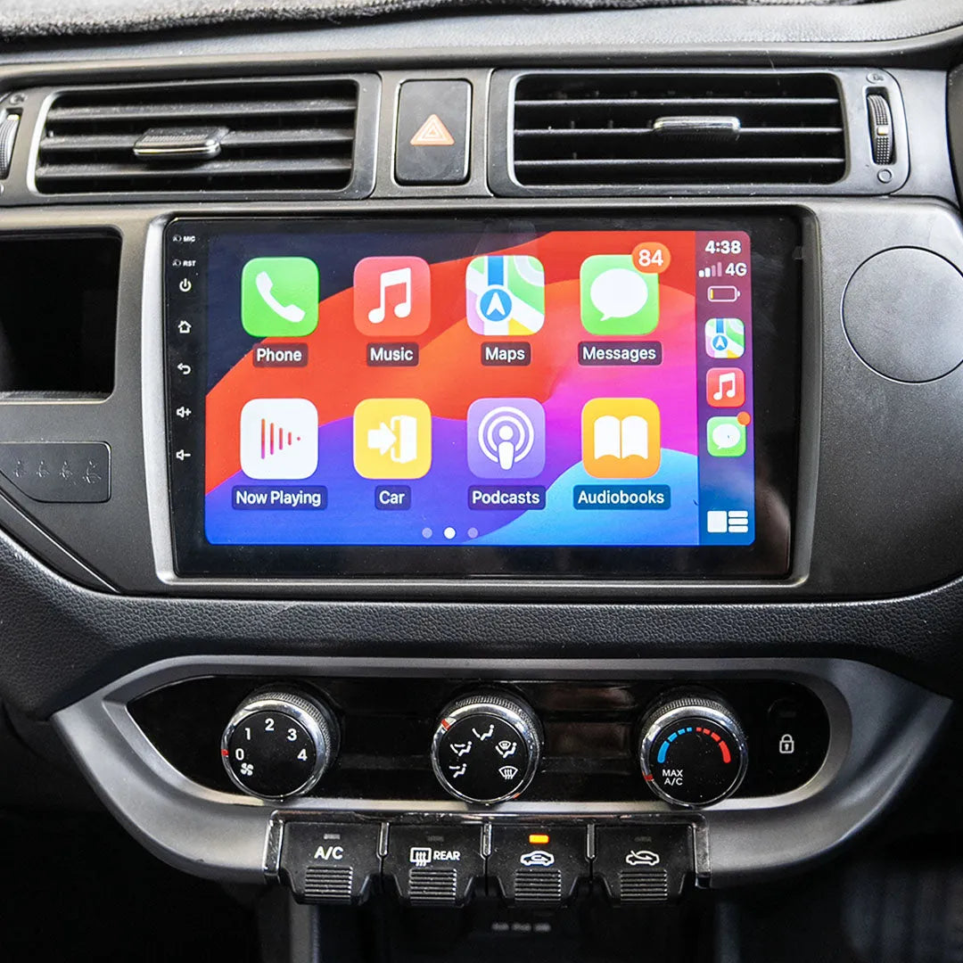Kia Rio Head Unit Upgrade Kit (2016-2018) - 9inch Wireless Multitouch Smartscreen with Apple Carplay Android Auto